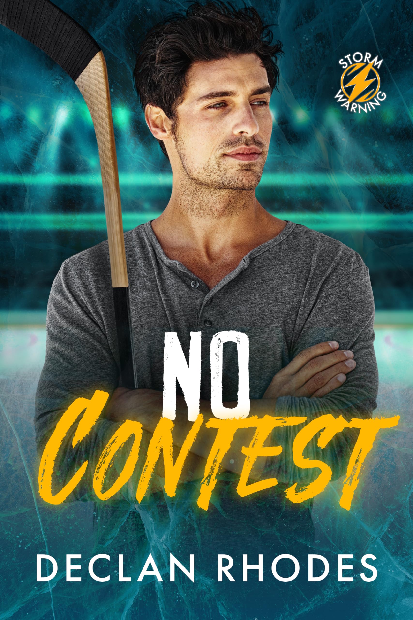 No Contest: A MM Hockey Romance (Storm Warning Book 2)