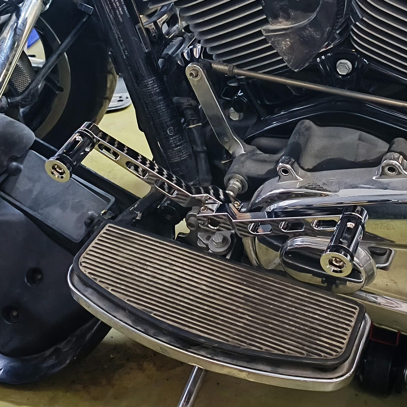 Amazon | HCmotorku ハーレー用 ギア シフター レバー ペグ付き バイク 