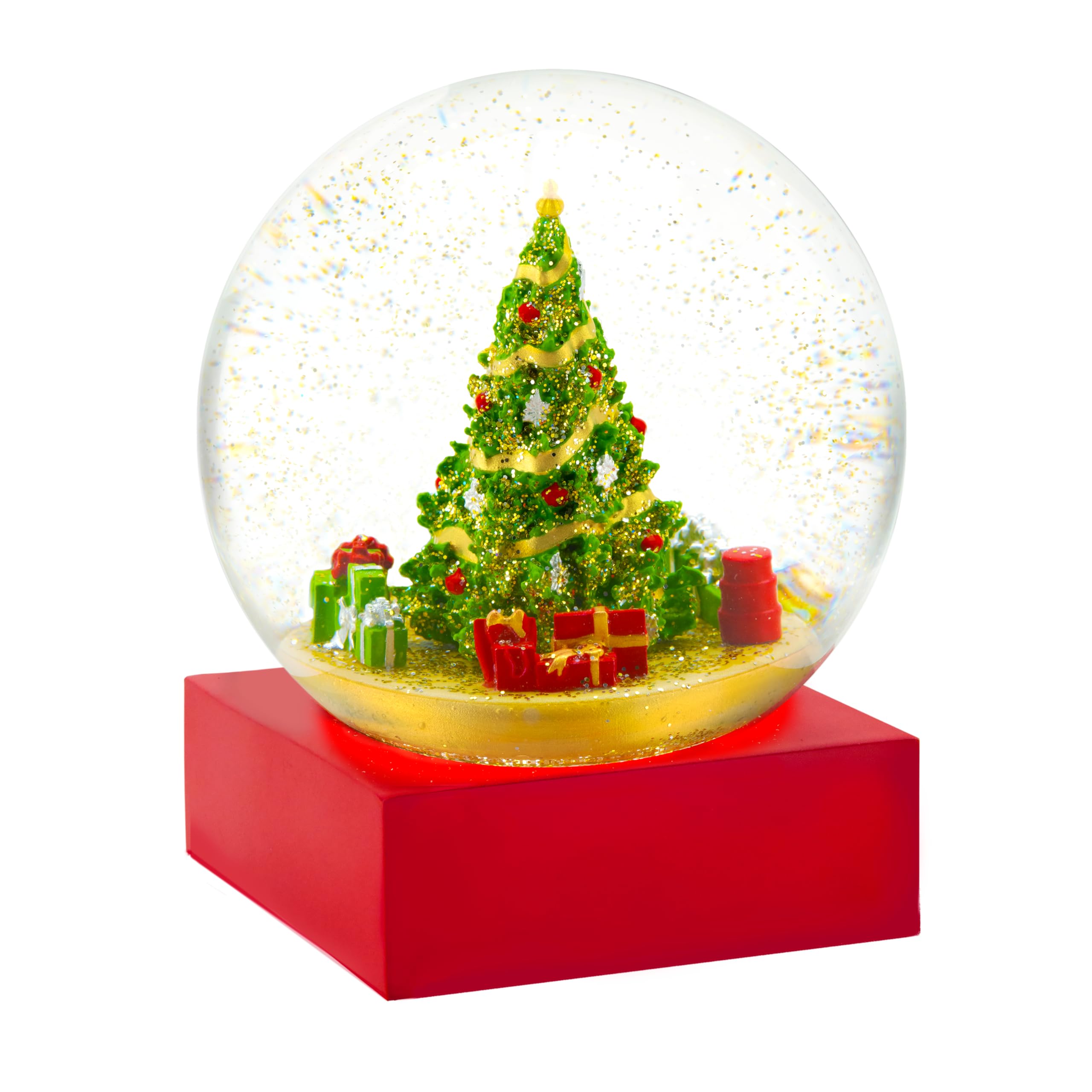 CS356-GIVR Holiday Tree Snow Globe Multicolour