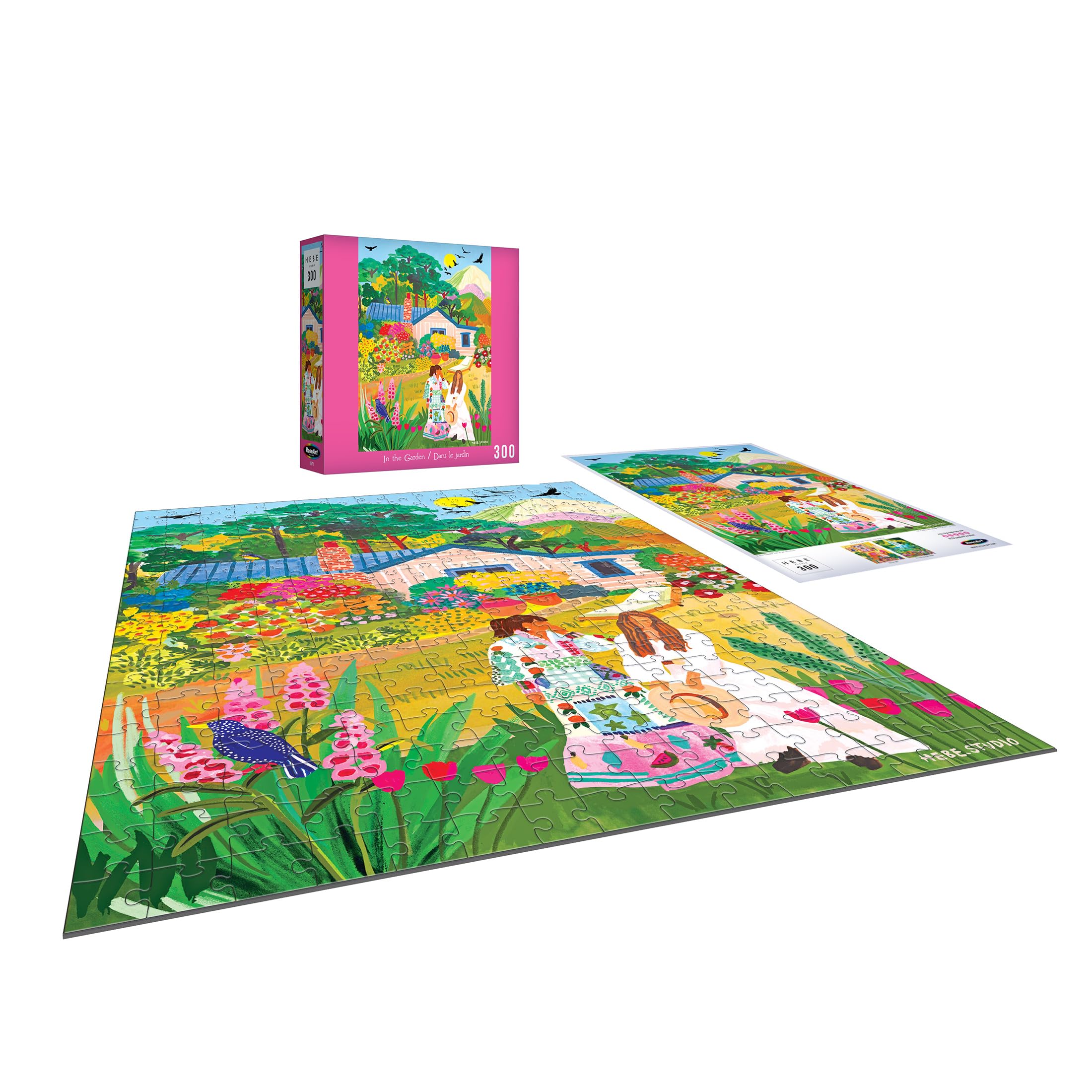 油絵, \"In Search of Treasure.\" Hakone: View of the Lake, from the series Fifty-three