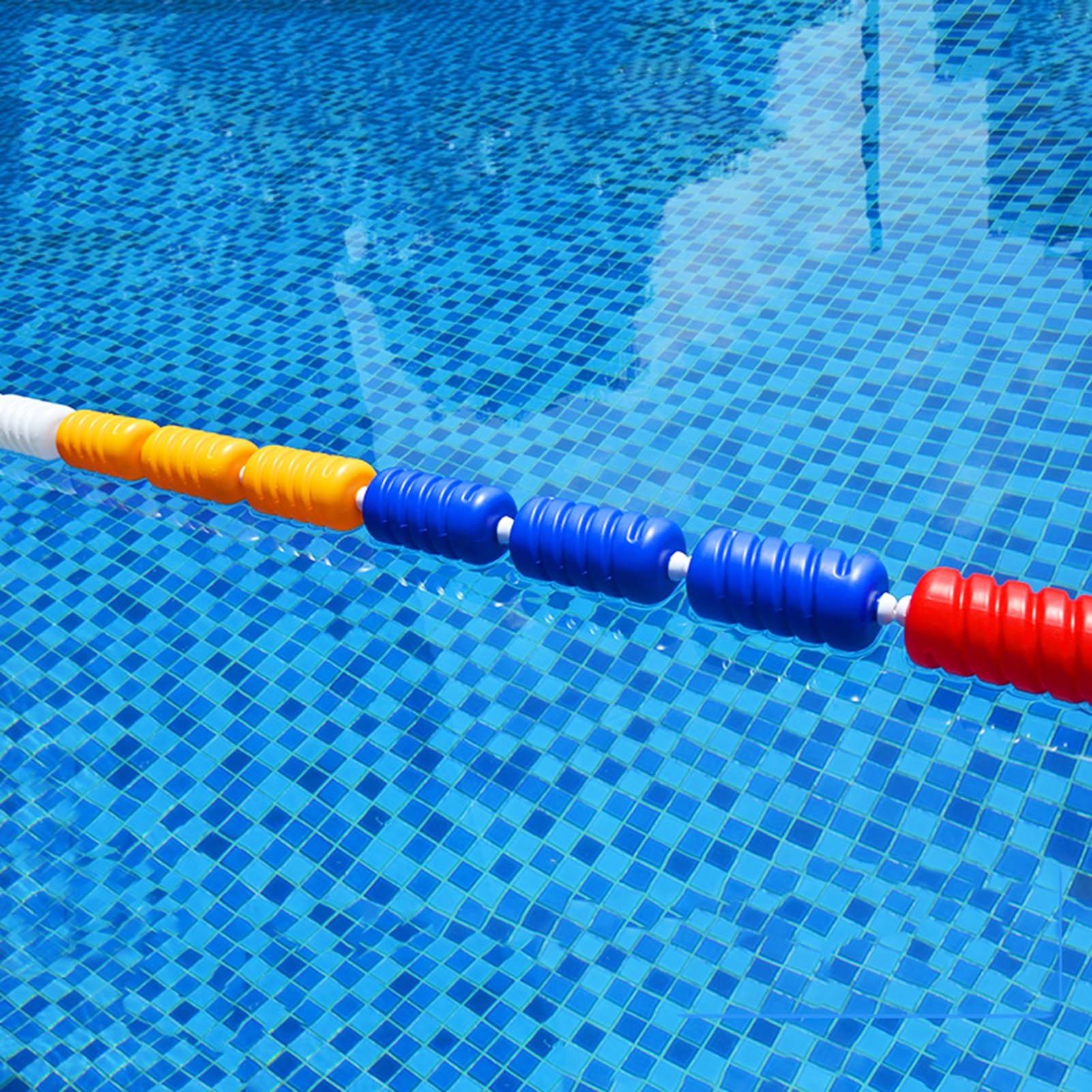 Ligne flottante de sécurité pour la séparation des bassins de 1m à 25m