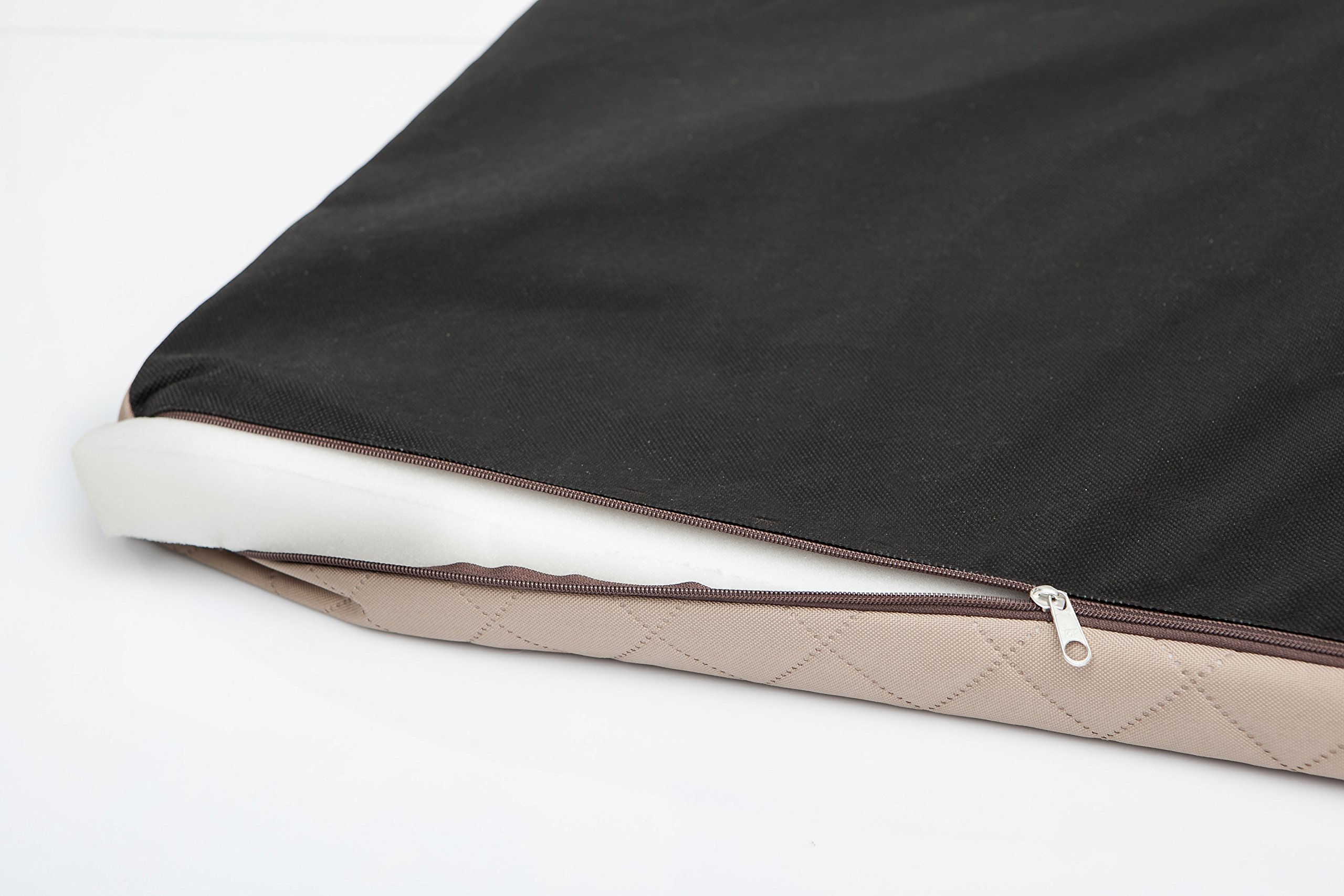 Colchón para perros, sofá para perros, cojín para perros, sofá, colchón, cama, cama para animales, suave, cama para mascotas, cojín XXL – 81 x 50 cm, color beige