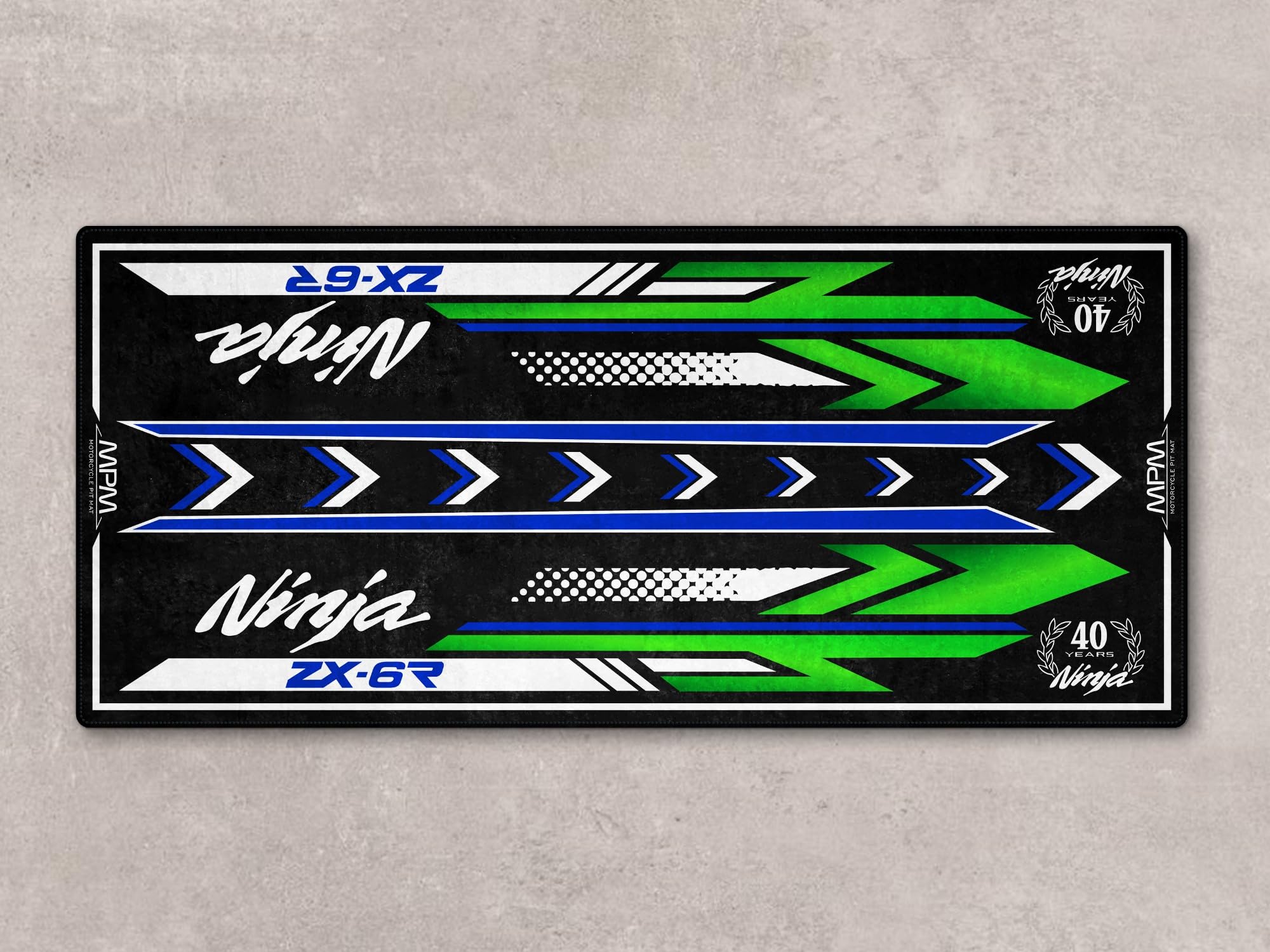 Amazon.com: wibeart Parking Mat for Ninja ZX-6R Series