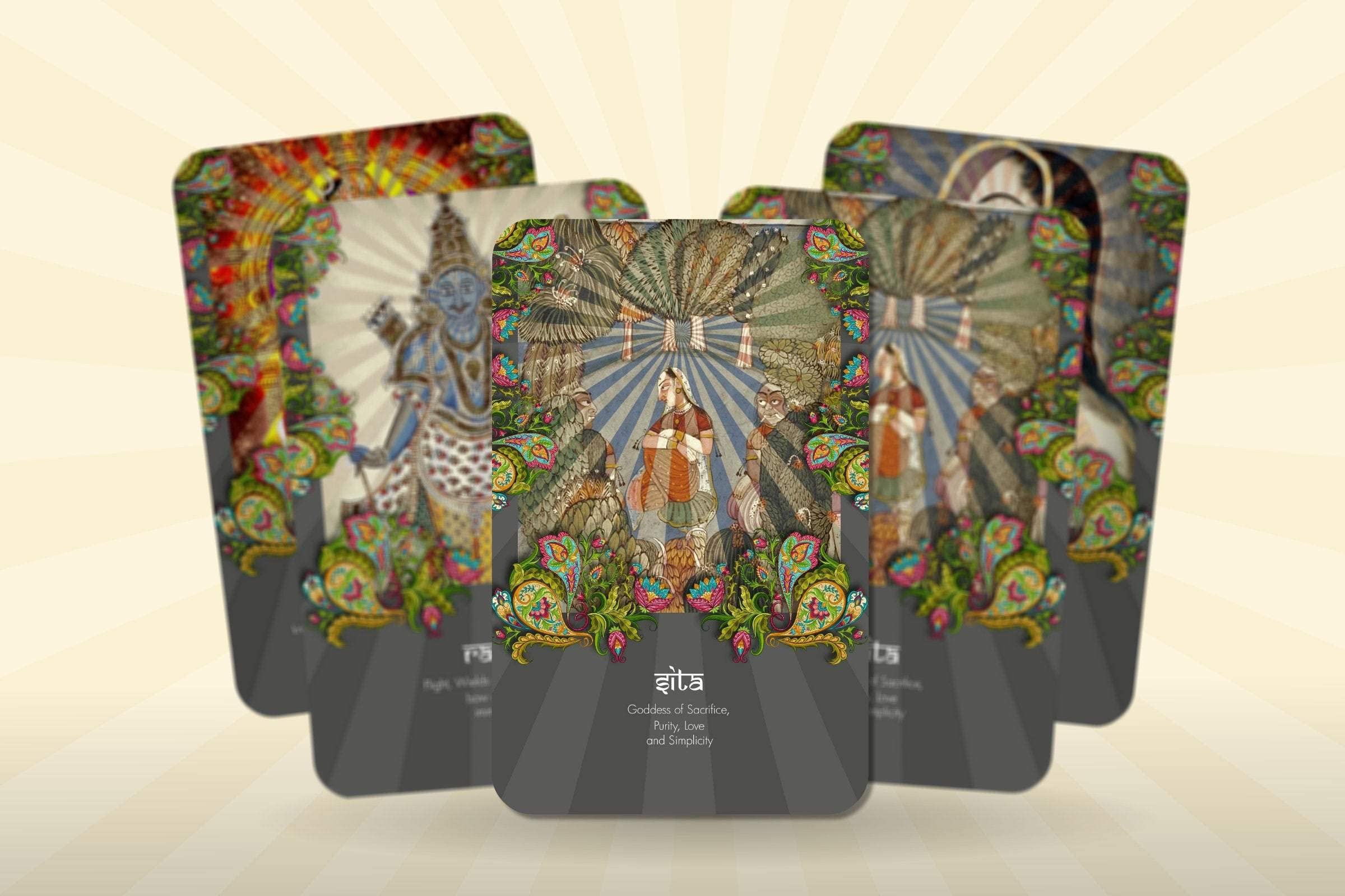 Amazon.com: Ibiza Tarot Hindu Gods Oracle Cards | Fortune Telling