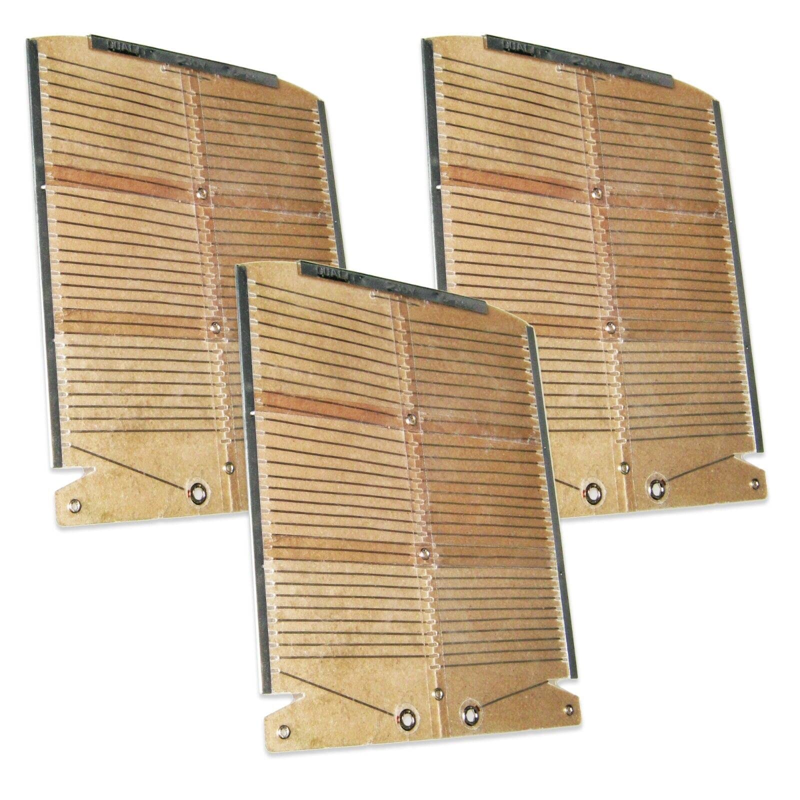 Full Set of Heating Elements for Dualit 2 Slot Toaster Genuine Spare Parts Two Slice 3 x Heater Panels 230V