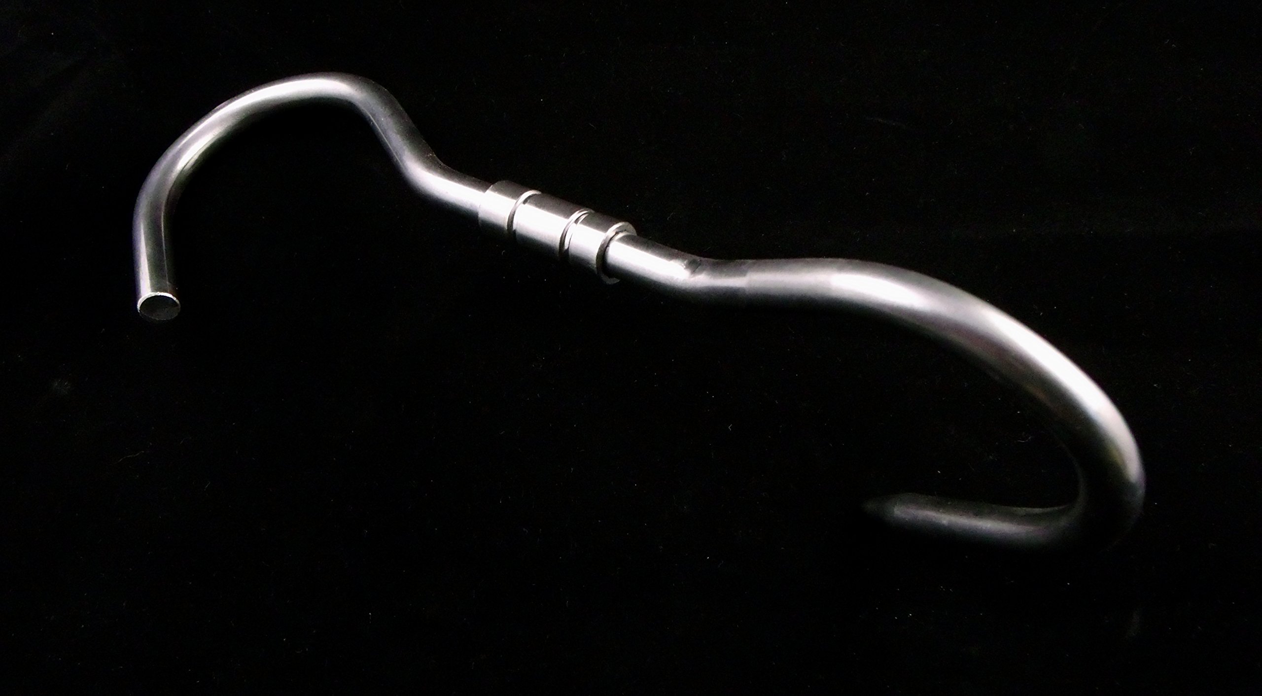 5 STÜCK PROFI S-Haken - 260x10mm Drehhaken - Dreh Haken Wildhaken Zerwirkhaken Swivel Hook