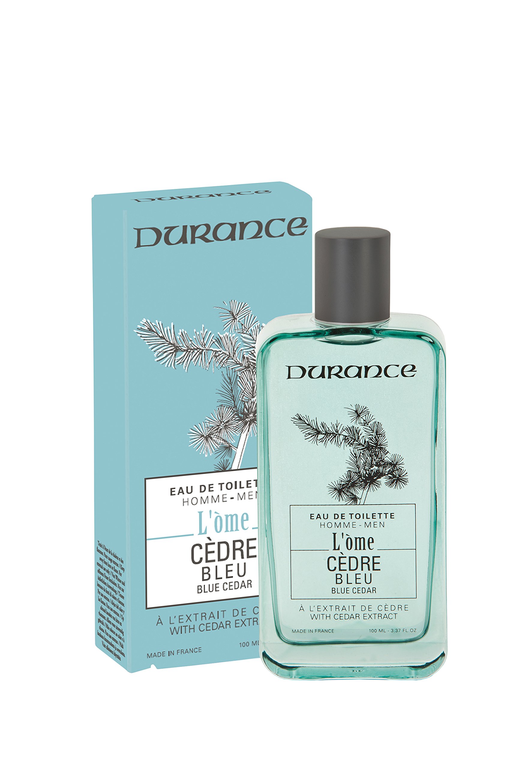 Durance en Provence Serie 'L'Òme' - Eau de Toilette Zeder (Cedre Bleu) 100 ml