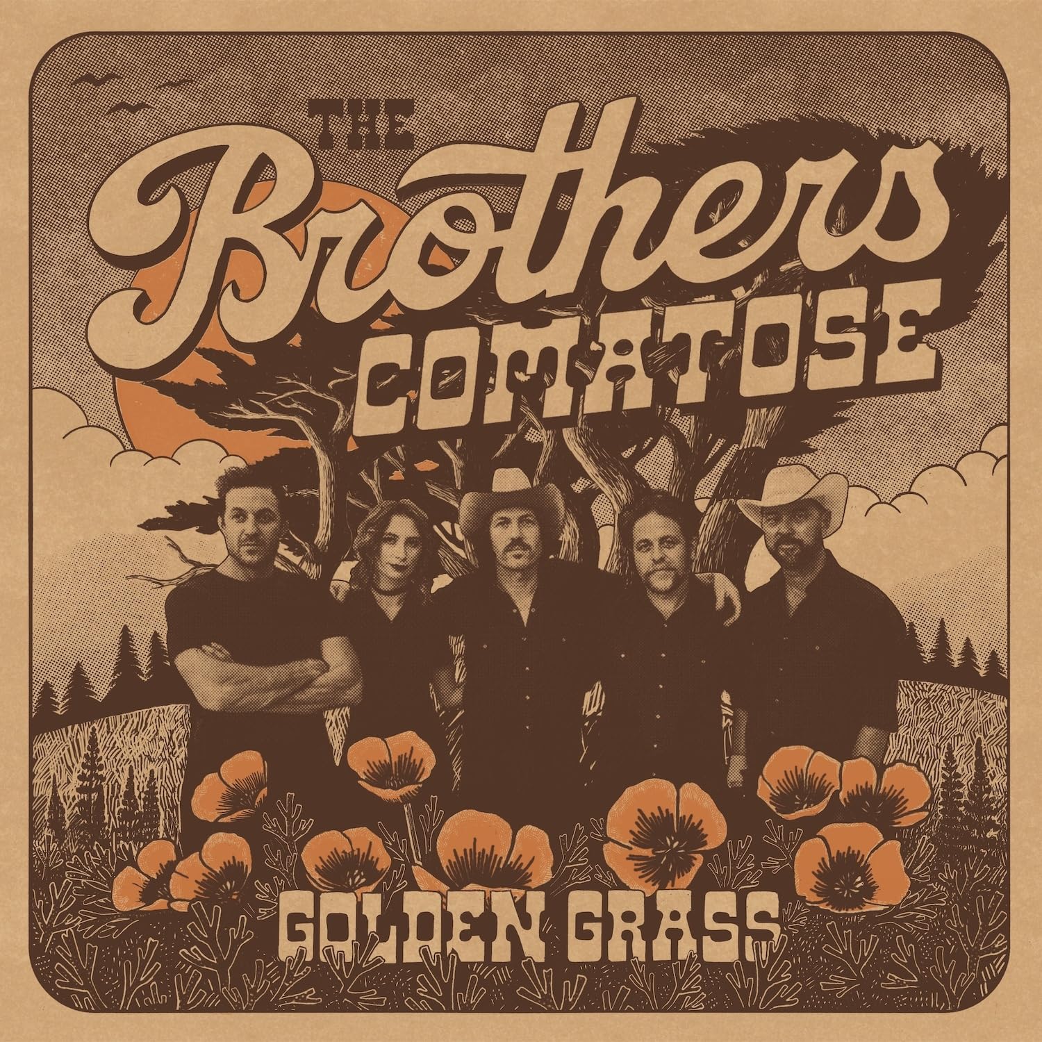 Golden Grass (Splattered Oranage & Blue Vinyl) [VINYL]