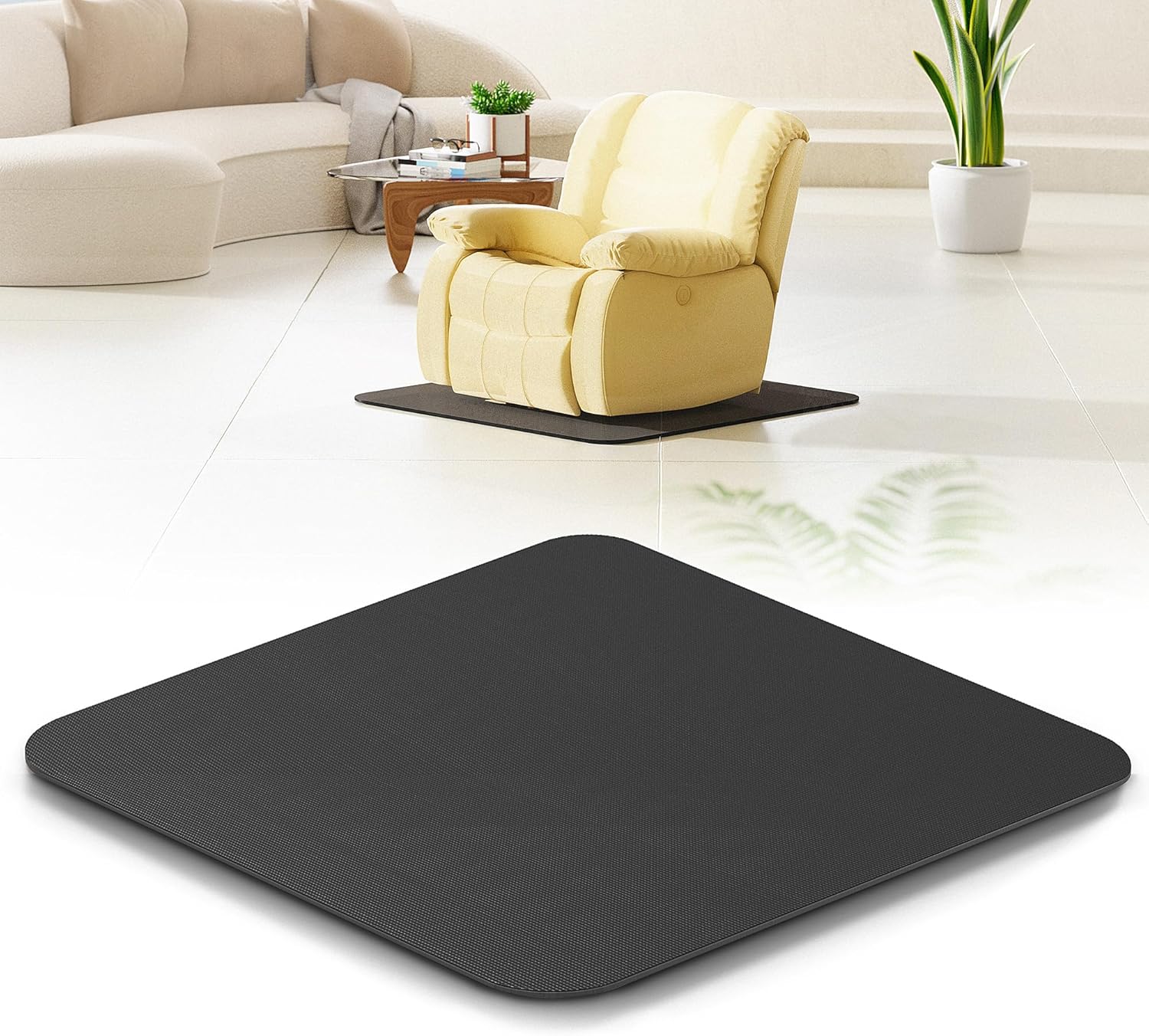 Non-Skid Furniture Pads for Recliners, Recliner Pads for Hardwood Floors to Keep Recliner from Sliding, Recliner Chair Mat for Hardwood Floor, Under Recliner Floor Protectors, Recliner Grippers