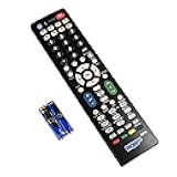 HQRP Remote Control fits Sharp LC-48LE551U LC-50LB261U LC-52E77U LC-52E77UN LC-52LE700UN LCD LED HD TV Smart 1080p 3D Ultra 4K AQUOS