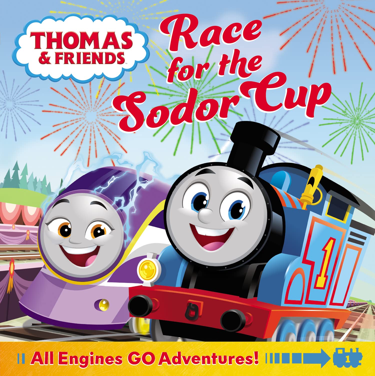 Thomas and Friends: Race for the Sodor Cup: A wonderful illustrated storybook for reading with young Thomas fans aged 2, 3, 4, 5 years old