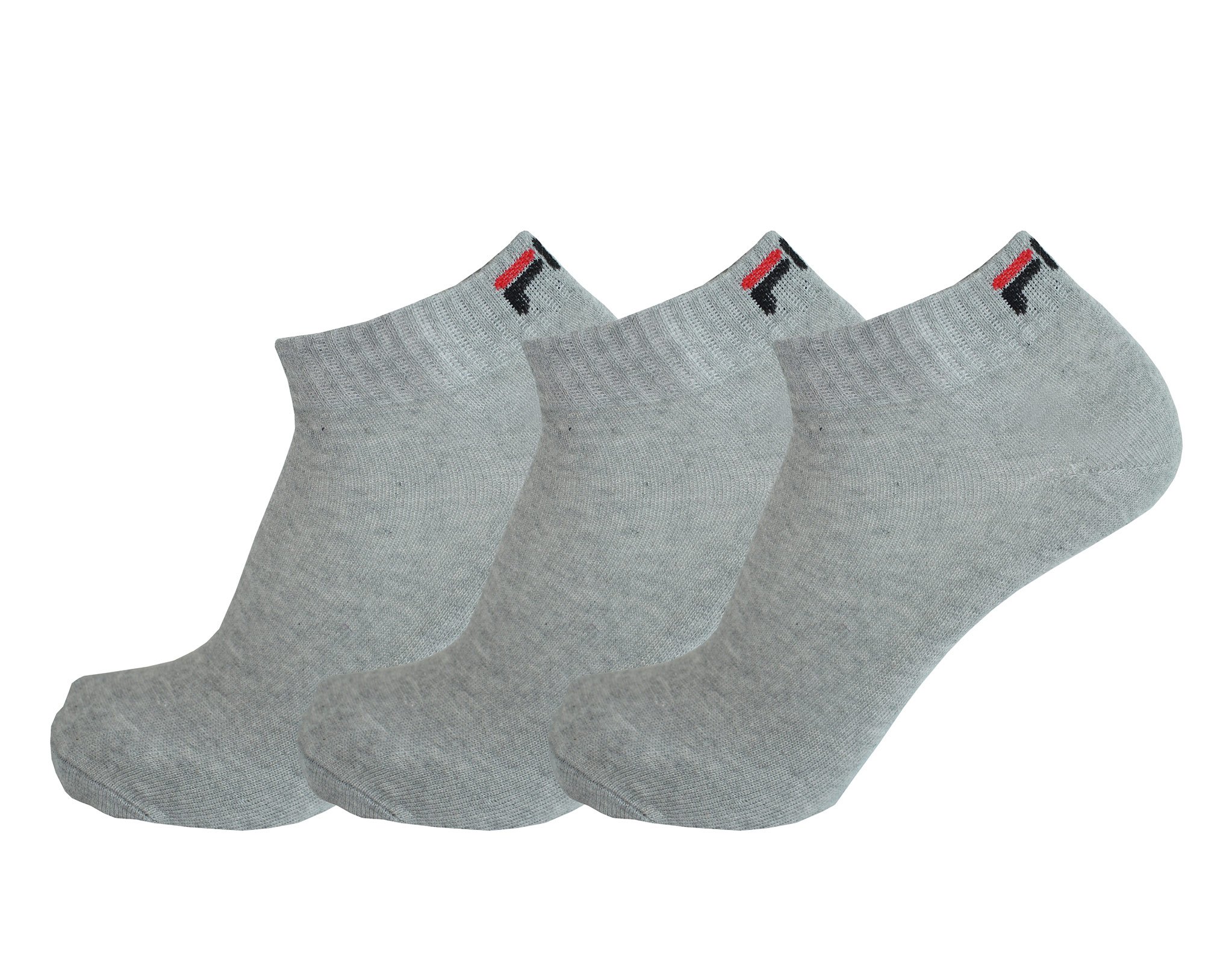 Fila Unisex F9300 Socks Uni Socks (3-Pack) 43 - 46 gray