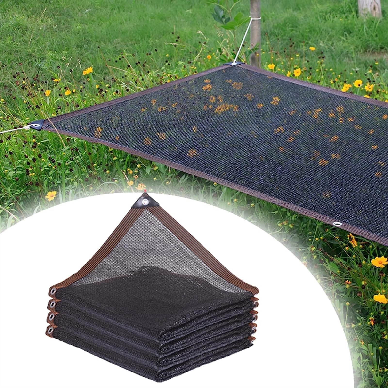 Sonnenschutztuch 40 % Schatten – 3x3,6 M, Mit Ösen, UV-beständig, Für Garten & Terrasse