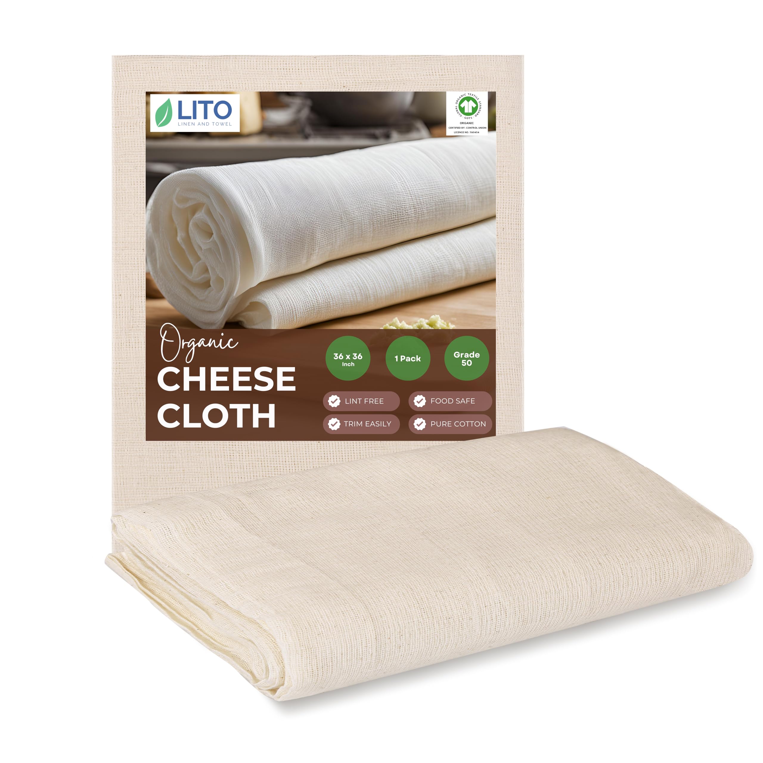 Amazon.com: Cheesecloth | Nut Milk Bag, Fine Mesh Filter, Reusable