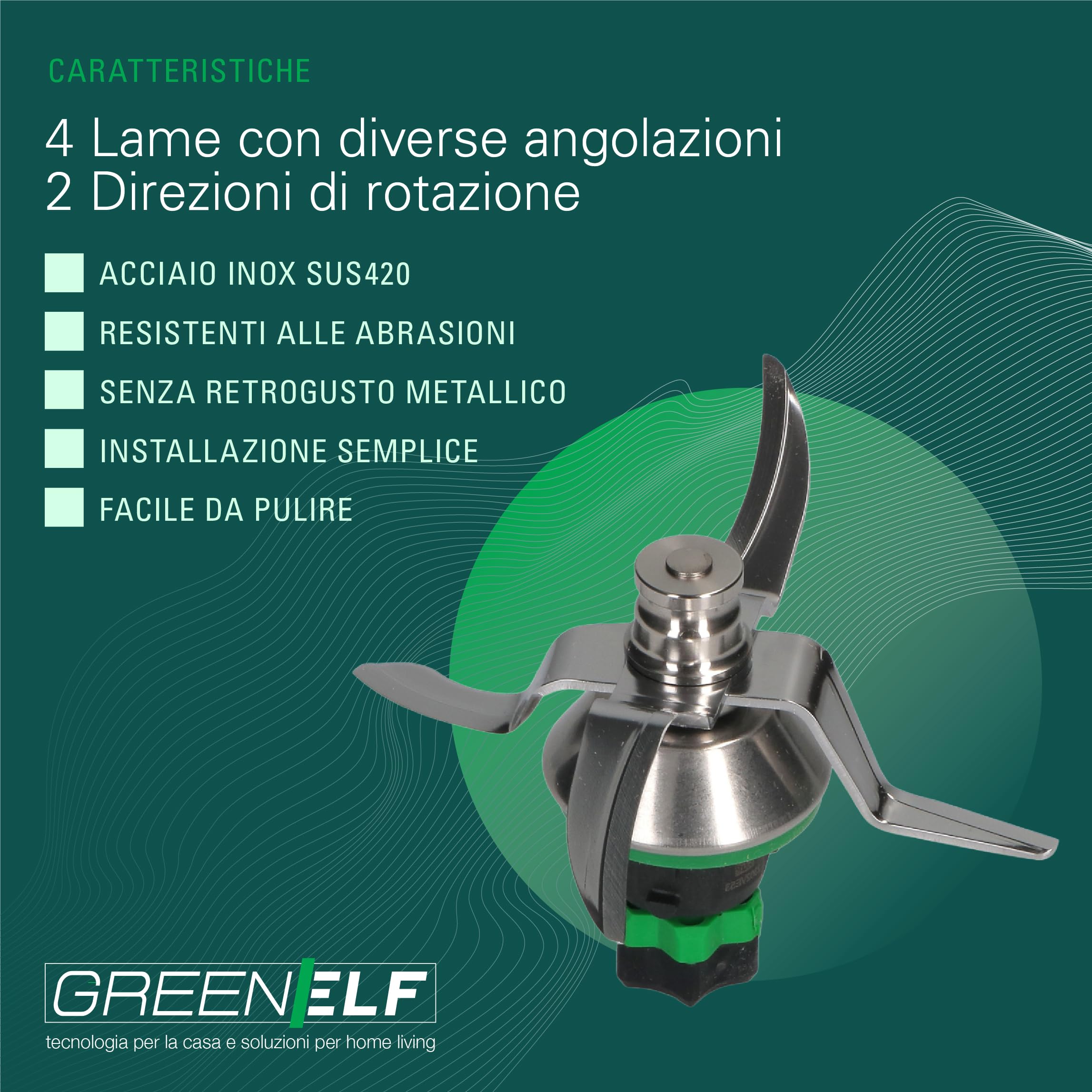 Lame Bimby TM6 di Ricambio -Chef-Mix EDIZIONE LIMITATA – Gruppo Coltelli Per Bimby TM6 in Acciaio Inox SUS420 Compatibile con Thermomix TM6 – Sicuro e Resistente Lavabile in Lavastoviglie
