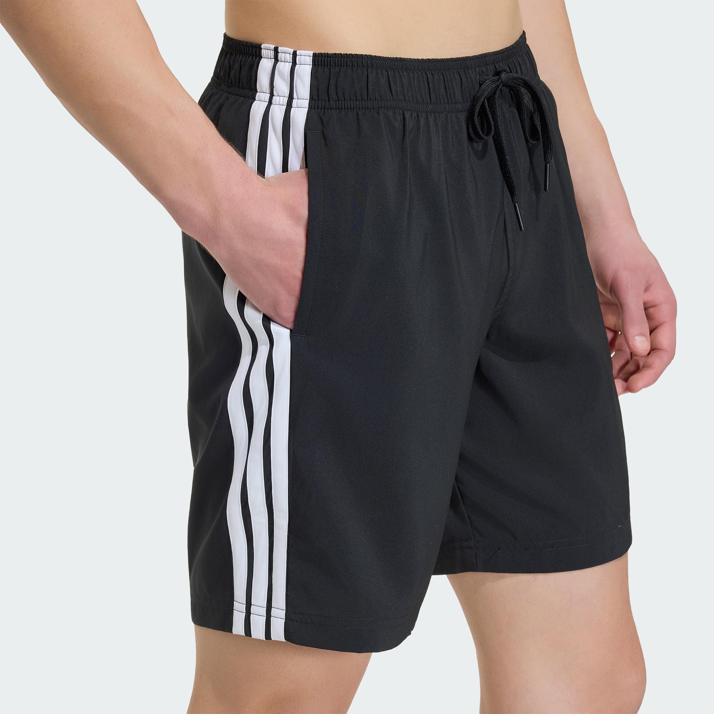 adidas Men's BAÑADOR 3 Stripes DE 20 CM