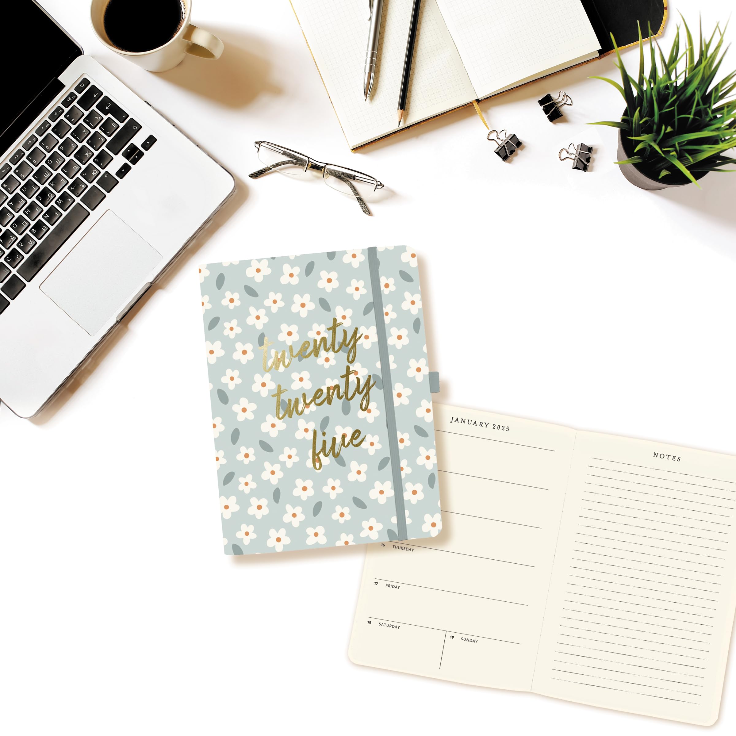 Graphique 2025 Apollo 18-Month Business Planner (July 2024-Dec 2025) - Weekly & Monthly Vegan Leather Organizer, 6x8"