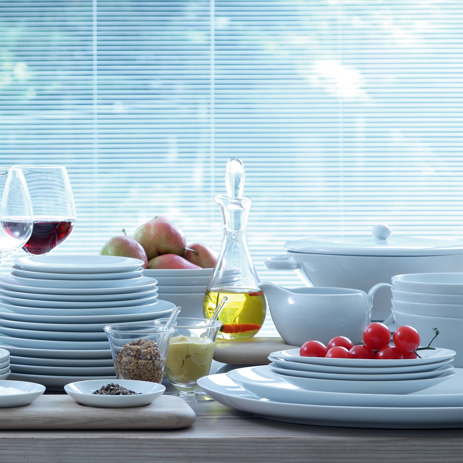 LSA Serve SZ02 - Frasco para aceite o vinagre, 300 ml, 23 cm de alto, transparente