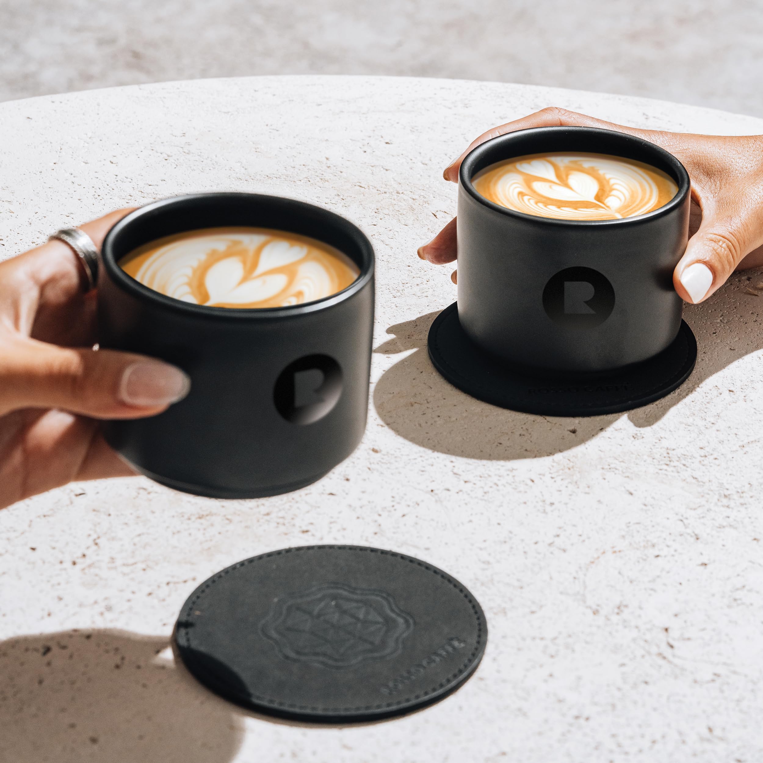 Amazon.co.jp: ロッソカフェ 190ml セラミック カップ カプチーノ又は