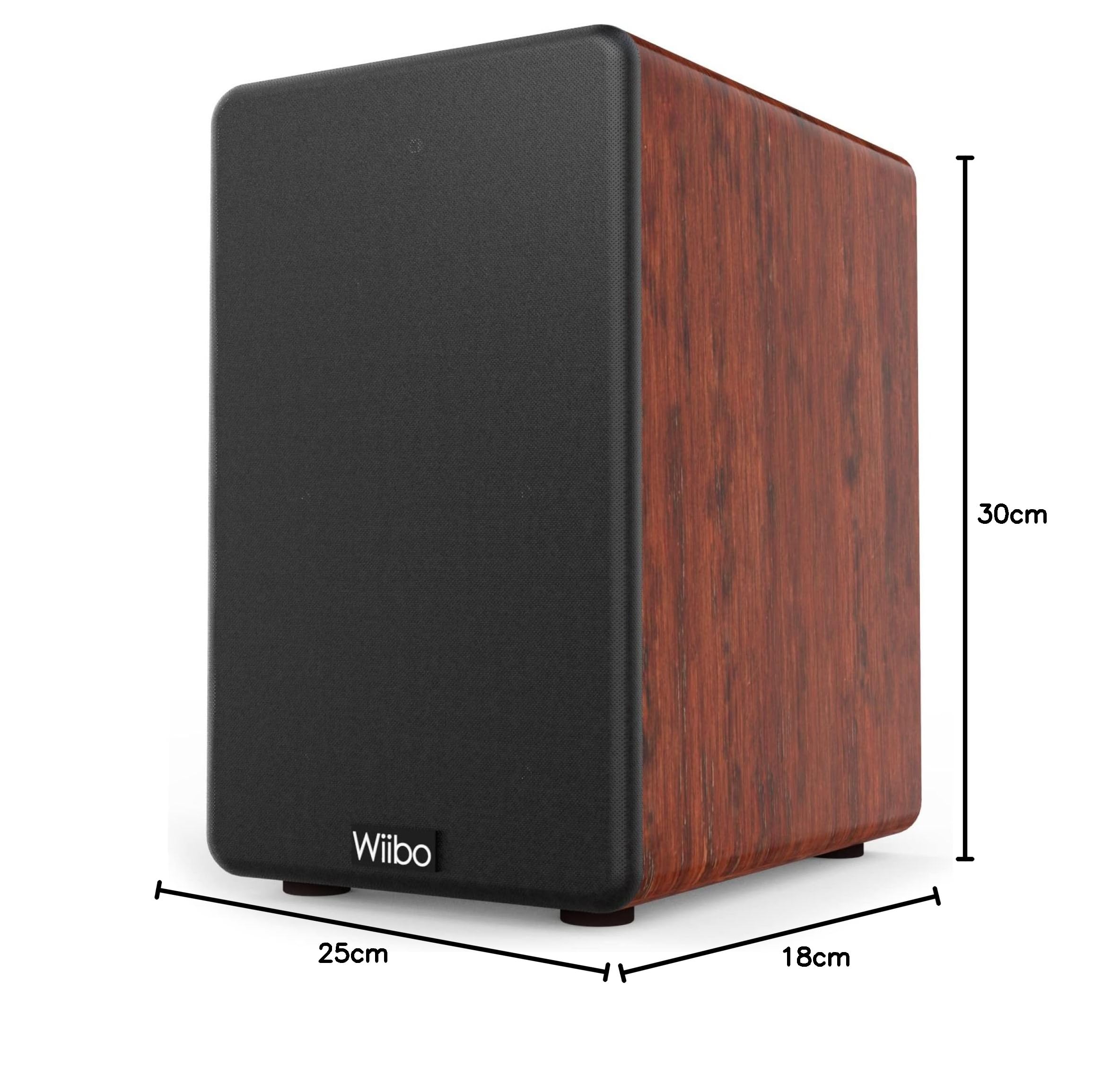 Wiibo Karino 200 Altavoces HiFi Estanteria 2 Vias Reflex Pareja