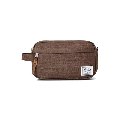 Herschel Supply Co. Chapter Small Travel Kit Travel Pouch Potting Soil Crosshatch