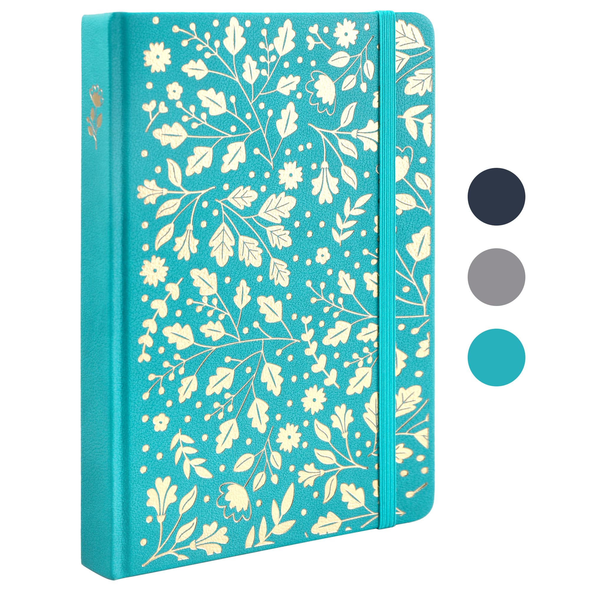 Carnet de notes B6 en cuir avec serrure à combinaison, papie