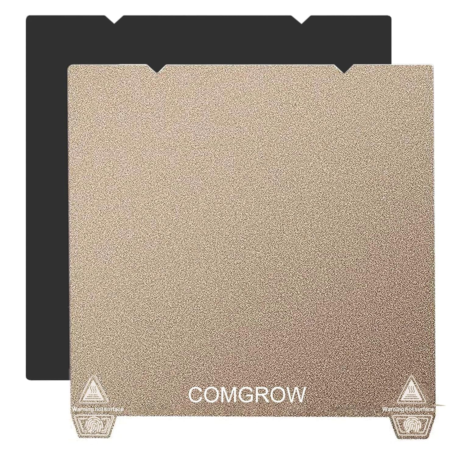 Comgrow PEI Sheet 235x235mm, Ender 3 V3 SE Build Plate Contains Flexible Spring Steel Print Bed and Magnetic Sticker, suitable for Creality K1C/K1/Ender 3/Ender 3 V2 Neo/Ender 3 S1 Pro/Ender 3 V3 KE