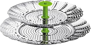 Kuhn Rikon 2025 Parowiec 2 w 1 14-22 cm, stal nierdzewna, srebrny