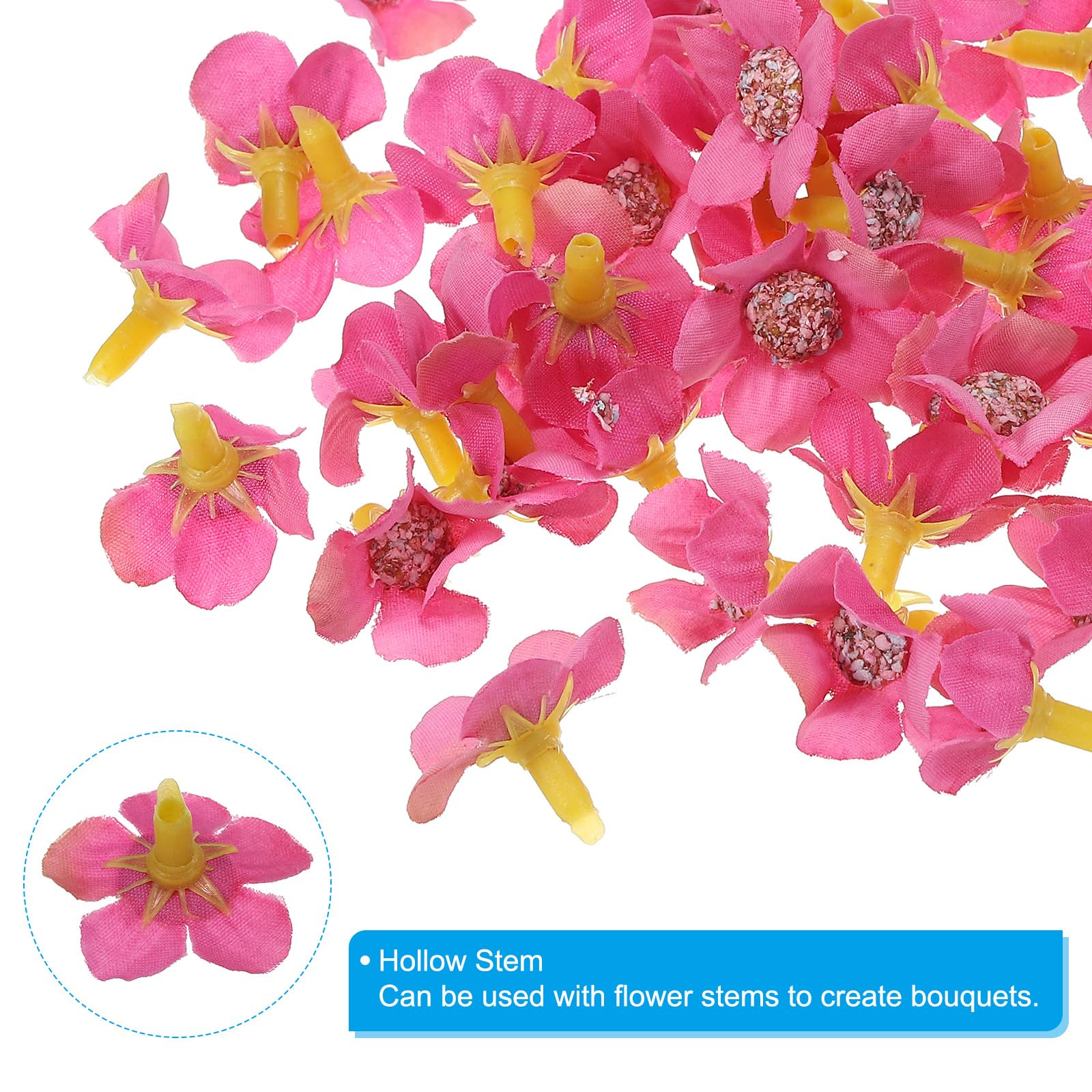 PATIKIL 0.79" Artificial Daisy Flower Heads - Image 4