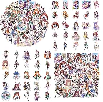 ウマ娘　カード　シール　ステッカー　グッズ大量約230点セット ウマ娘 プリティーダービー ダイカットステッカーセットEX (20個