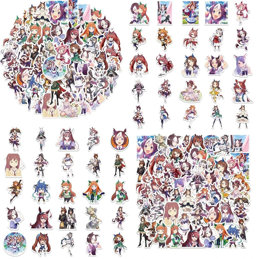ウマ娘　カード　シール　ステッカー　グッズ大量約230点セット Amazon.co.jp: ウマ娘 ウエハース カード シール セット : おもちゃ