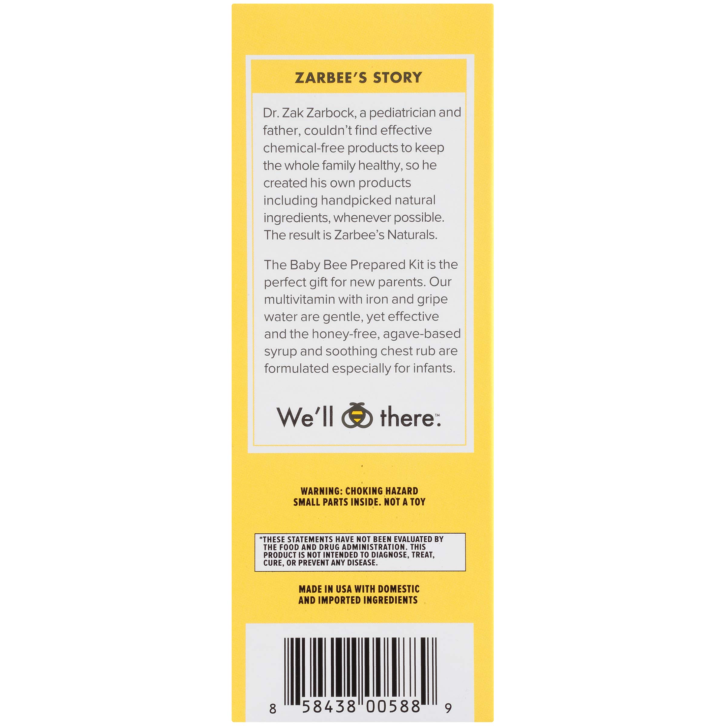 Buy Zarbee's Naturals Baby Bee Prepared Kit with Cough Syrup* + Mucus