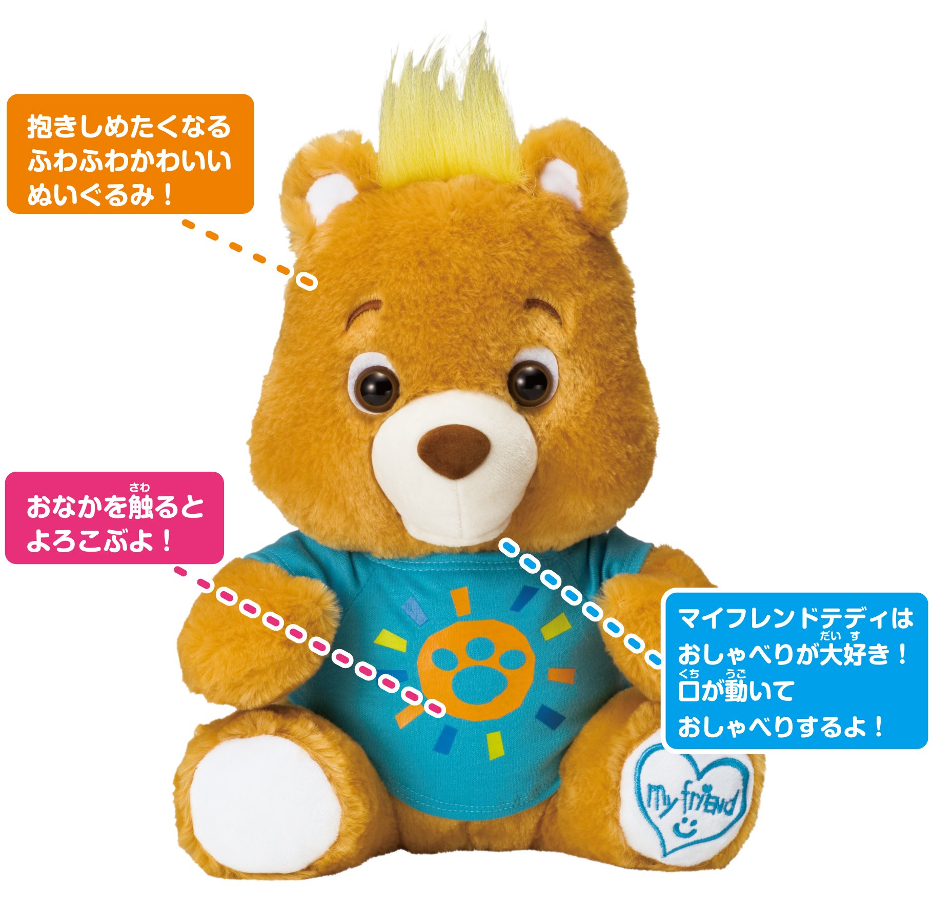 Amazon.co.jp: My friend Teddy(マイフレンドテディ) : Toys & Games