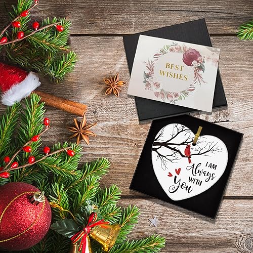 Vista 24 de REWIDPARTY Adorno de recuerdo de agradecimiento – Regalo de agradecimiento para familiares, amigos, profesores – Corazón de cerámica de 3 pulgadas