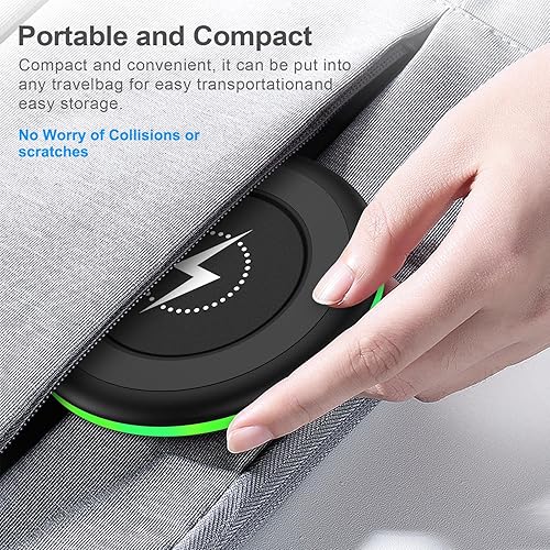 Miniatura 3 de Almohadilla de carga inalámbrica para Google Pixel 1010 Pro10 Pro XL9A87 15W Android Phone Cargador inalámbrico para Samsung Galaxy Z Flip 7 6, S25