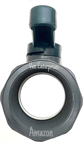 Miniatura 4 de Válvula de bola de PVC serie PRO de 3 pulgadas. Horario 80. Válvula de bola octogonal compacta de puerto completo