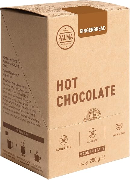 PALMA Italian Hot Chocolate Sachets - Milk Chocolate | 250g (10 Servings) - 5