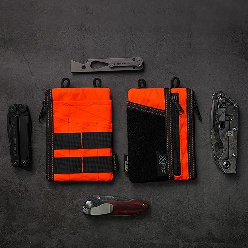 Miniatura 2 de VIPERADE VE16 X-Pac - Organizador de bolsillo, bolsa EDC para hombres, 7 bolsillos, organizador de bolsillo EDC para transporte diario, cartera de