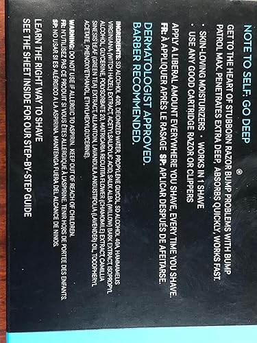 Miniatura 8 de Bump Patrol Fórmula para después del afeitado de máxima fuerza la solución para después del afeitado elimina los golpes de la maquinilla de afeitar