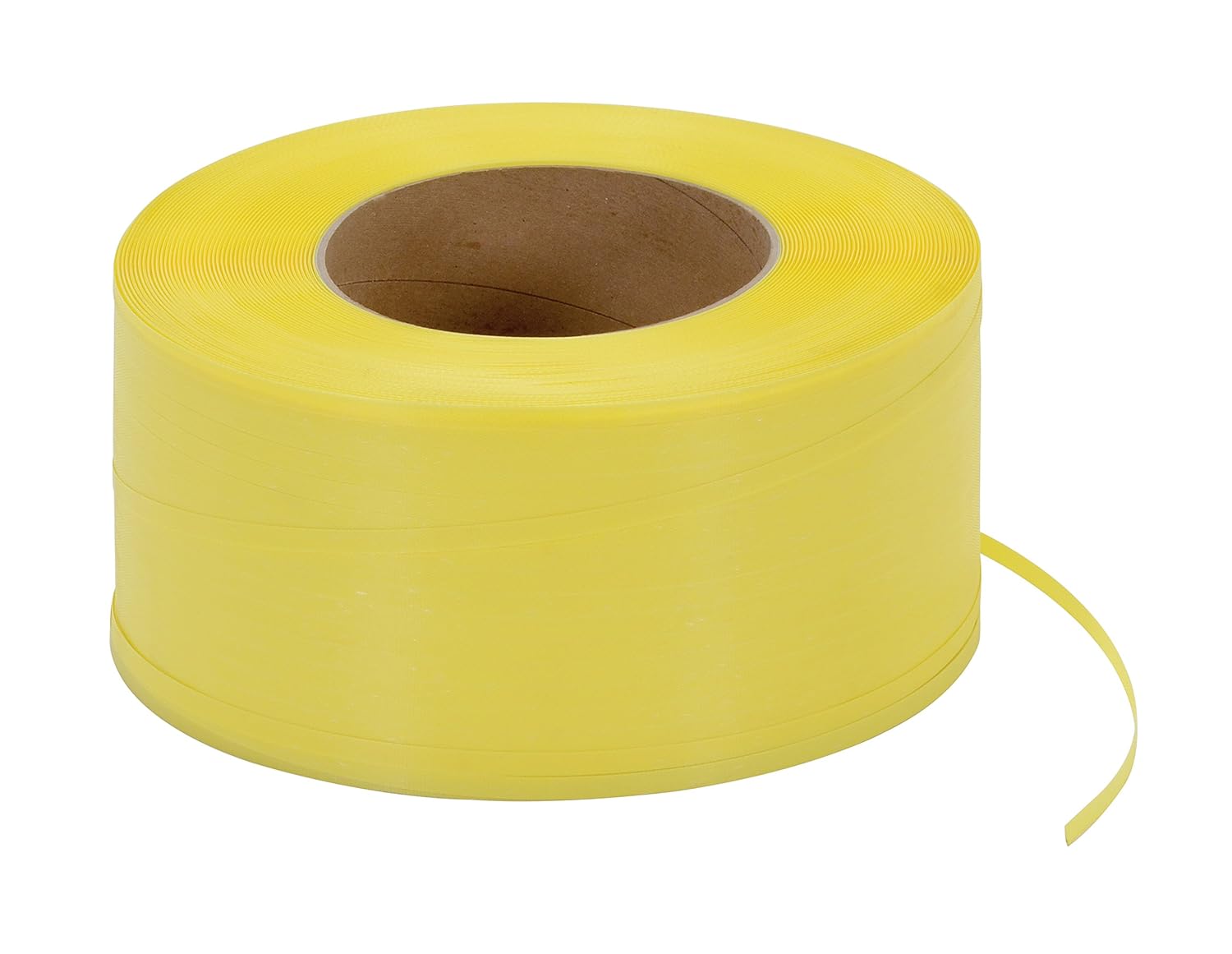 Vestil ST-12-9X8-YL Polypropylene Strapping 1/2 In. Width 9,900 Ft. 9 In. x 8 In. Core Yellow