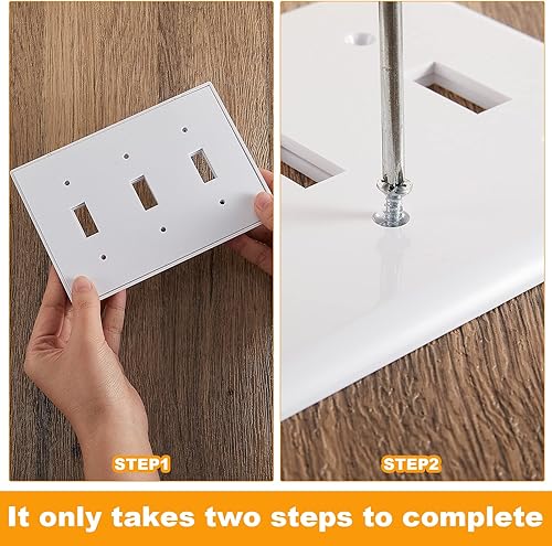 Miniatura 5 de Paquete de 46 almohadillas aislantes de salida para placas de pared, selladores de salida para enchufes eléctricos, decorativos para ahorrar energía
