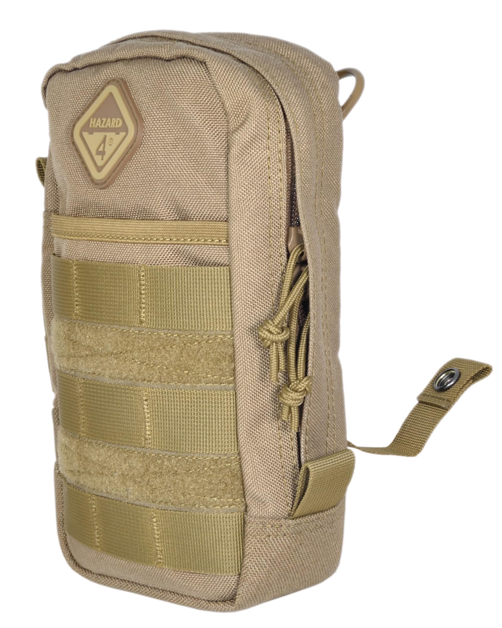 HAZARD 4 Broadside: Large Utility Pouch with Molle, 9 X 5-Inch - Coyote