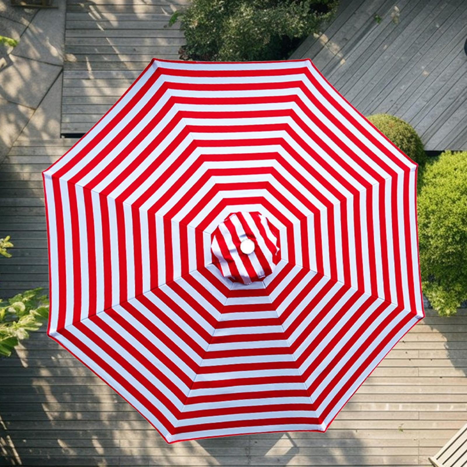 Toile De Rechange Parasol Housse De Remplacement Parasol Anti-UV