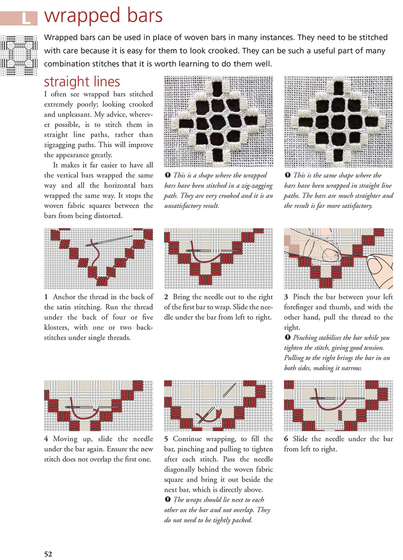Hardanger Filling Stitches: A Step-by-Step Handbook