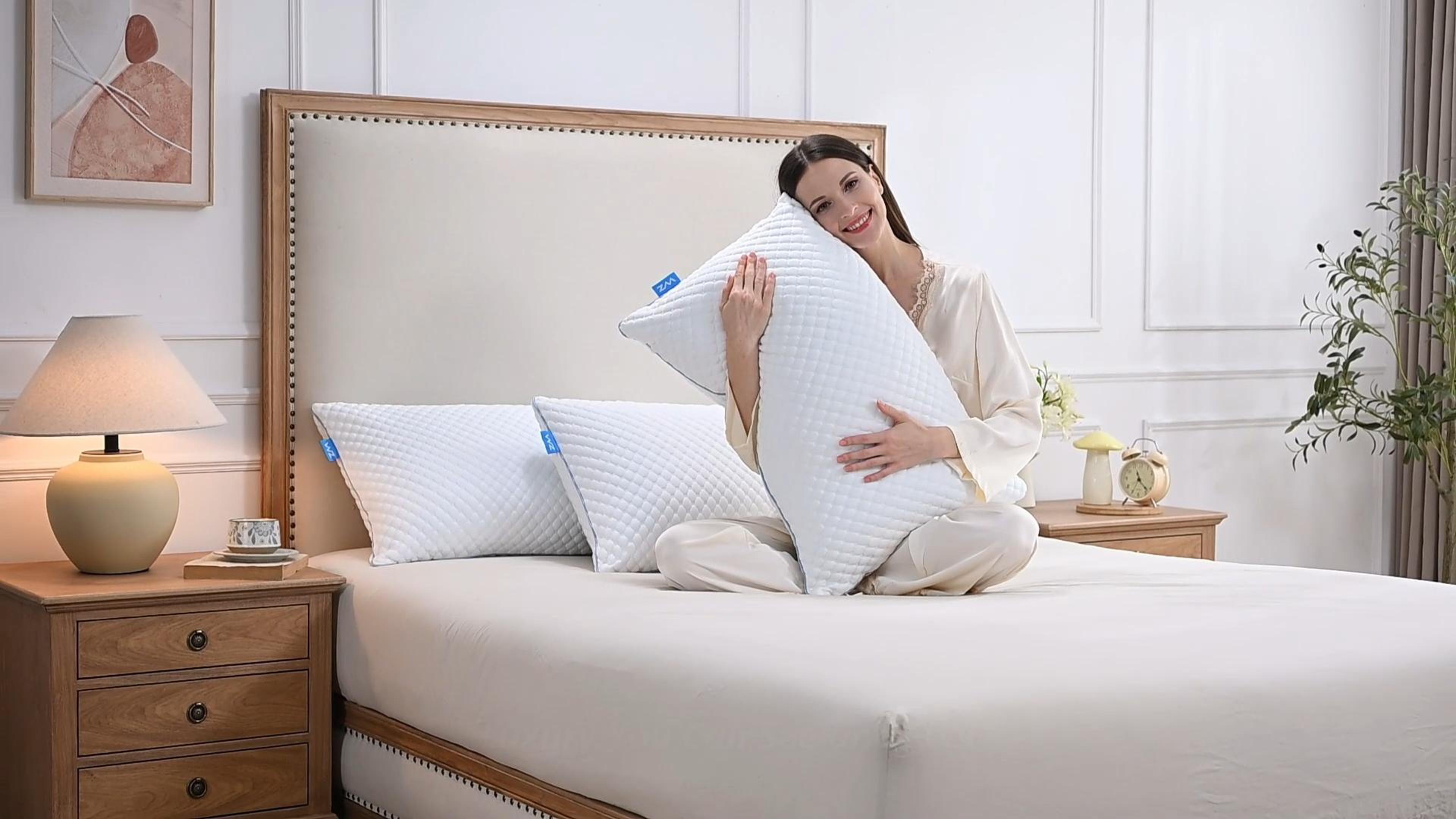 (新品未開封)the pillows/CDS2枚セット 廃盤 非売品 プロモ VVZ Cooling Shredded Memory Foam Pillows Queen Size 2 Pack