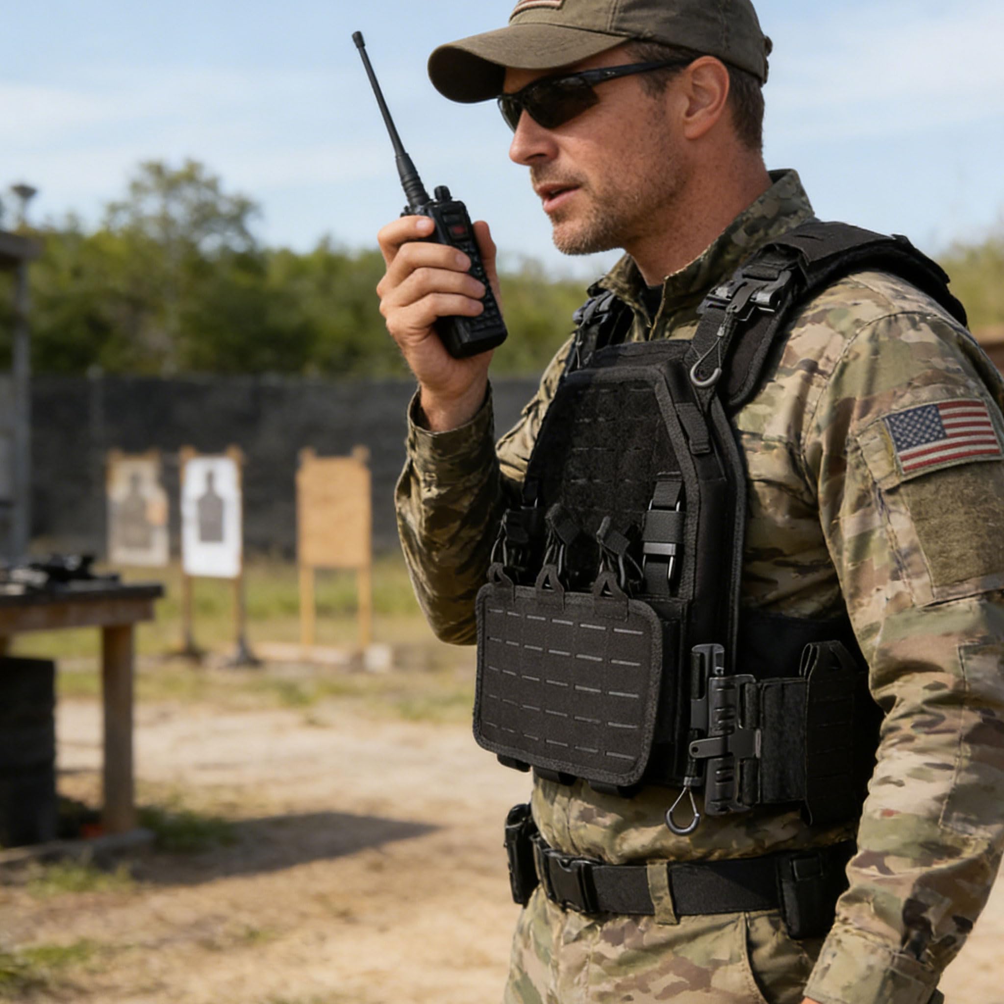 Amazon.com : YAY YAKEDA Quick Release Tactical Laser-Cutting Vest