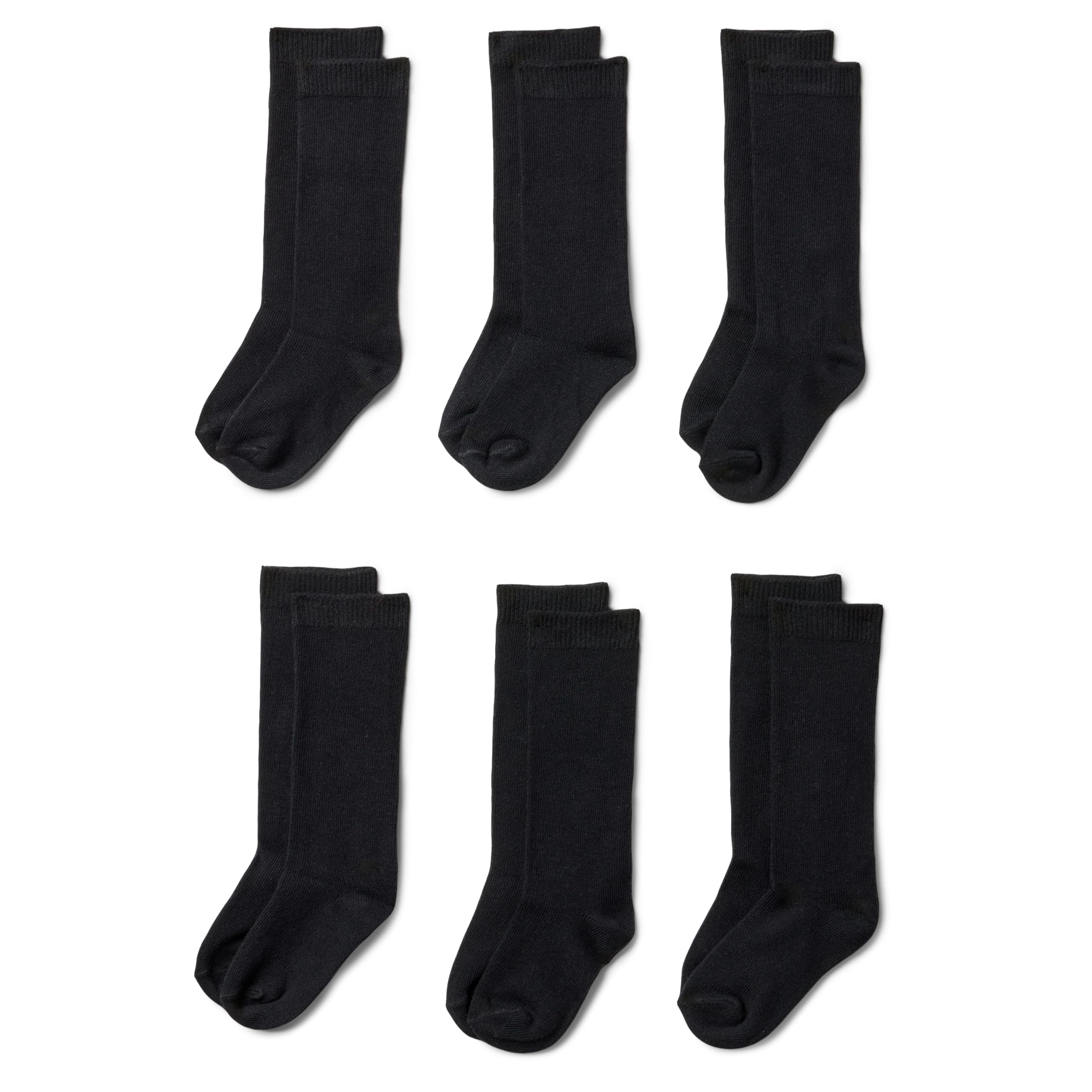 Amazon Essentials Mädchen Einheitliche Kniestrümpfe, 6 Paar