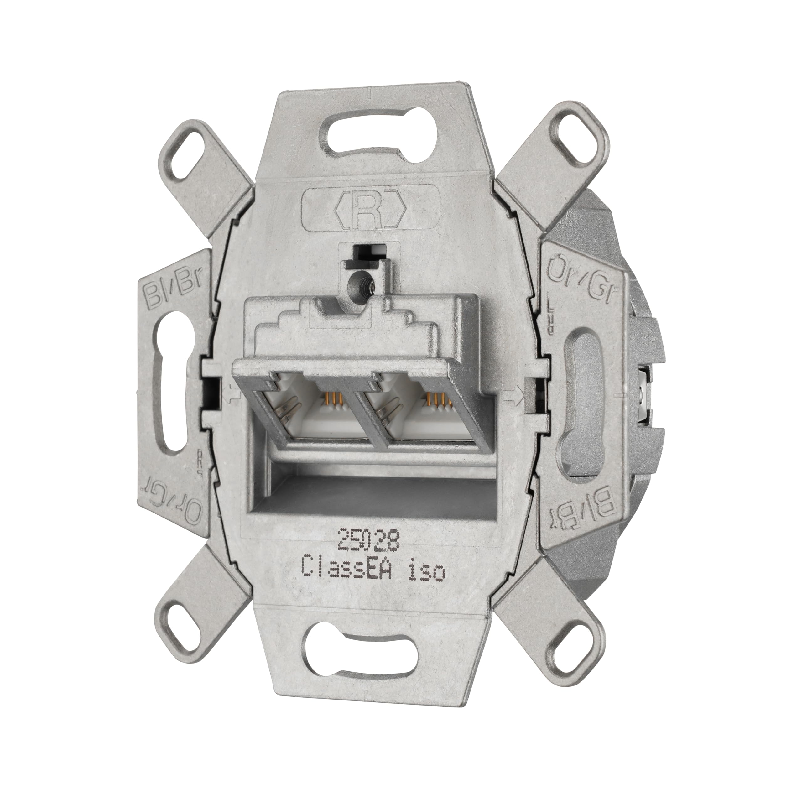 Module Cat6a débits ultra rapides pour gaines encastrables