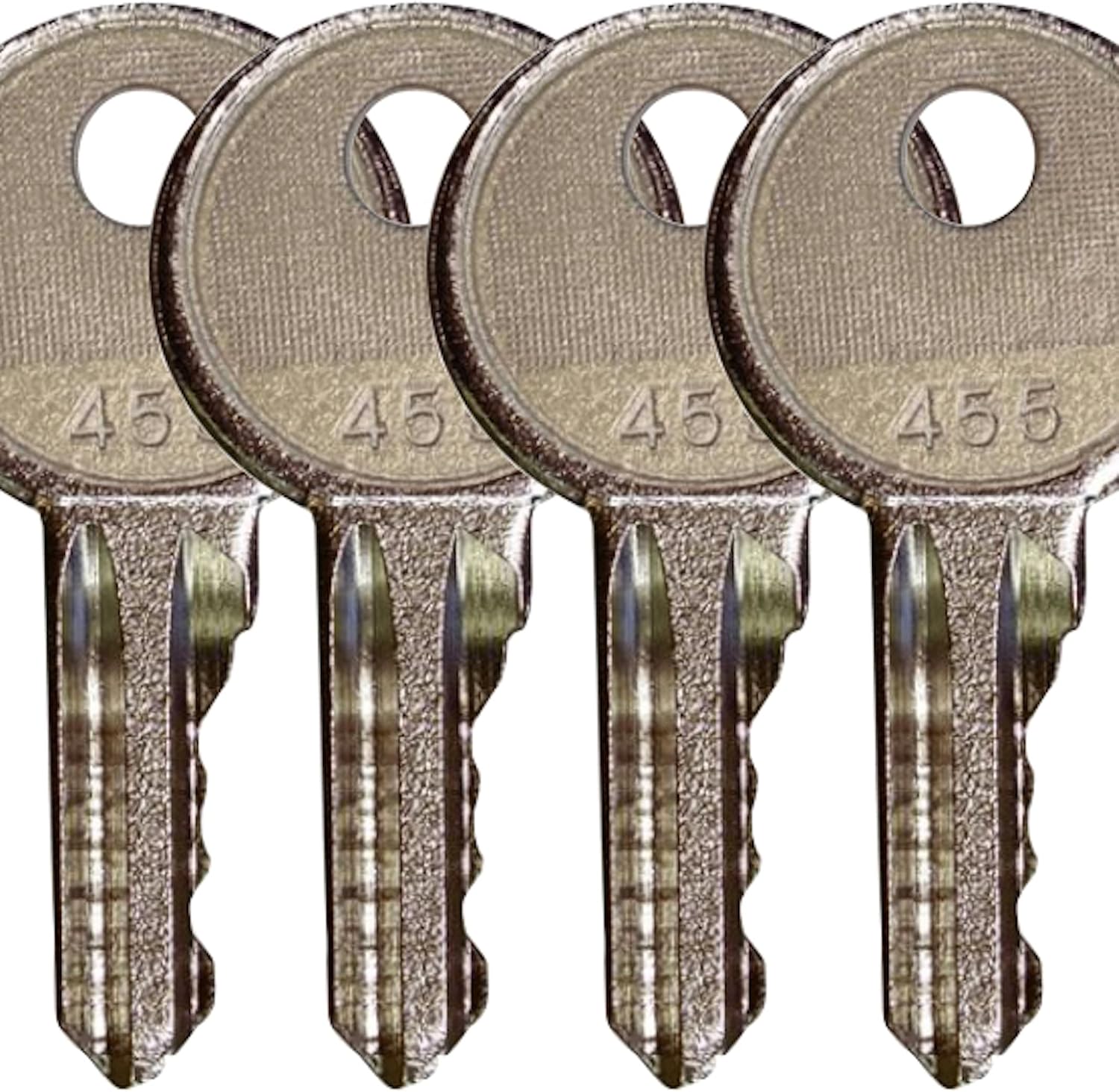 FridayParts 4 Ignition Keys 455 key 104466 for Skyjack Genie JLG Snorkel Parts