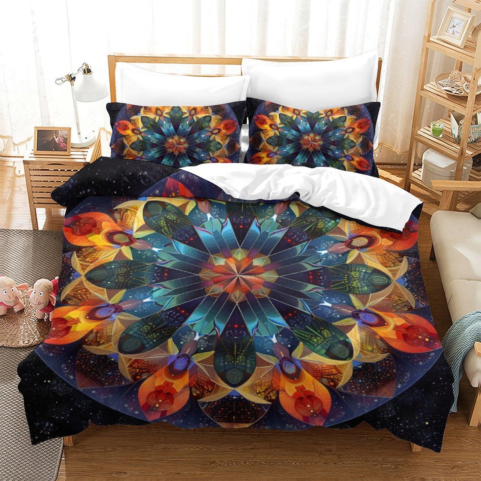 Housses de couettes 200x200 anti-plis pour un lit parfait